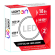 Светильник LightPhenomenON Downlight LT-TP-DL-04-18W-6500K накладной круглый Ф170 LED - Светильники - Светильники DOWNLIGHT - магазин электрооборудования amperomvolt.ru